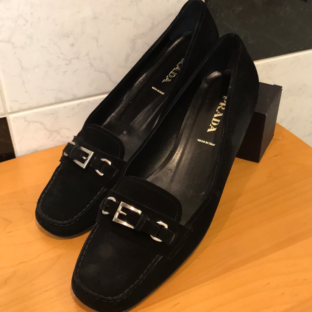 Prada Suede Flats